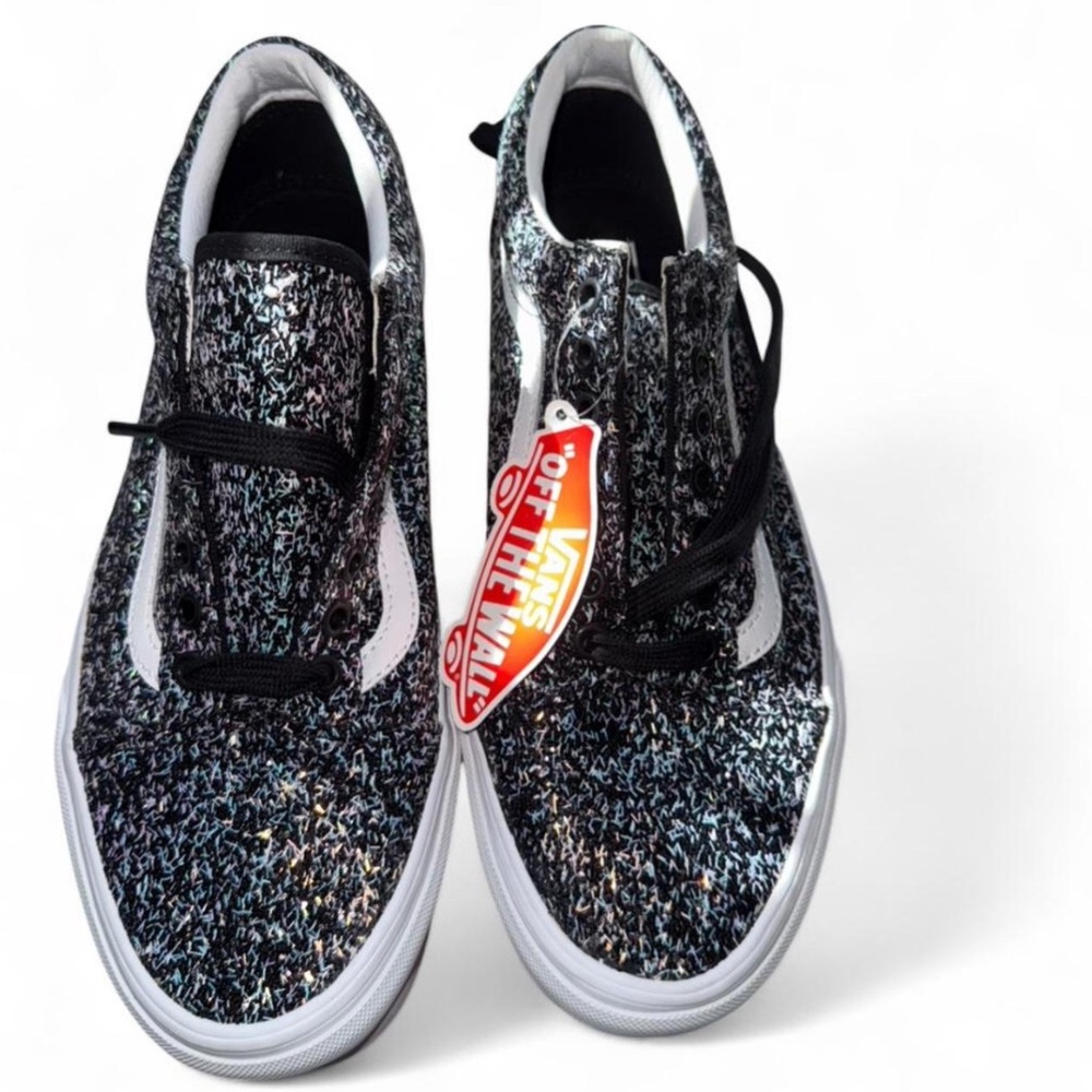 New Vans Old Skool black & white trainers 8.5 Men / 10 Women